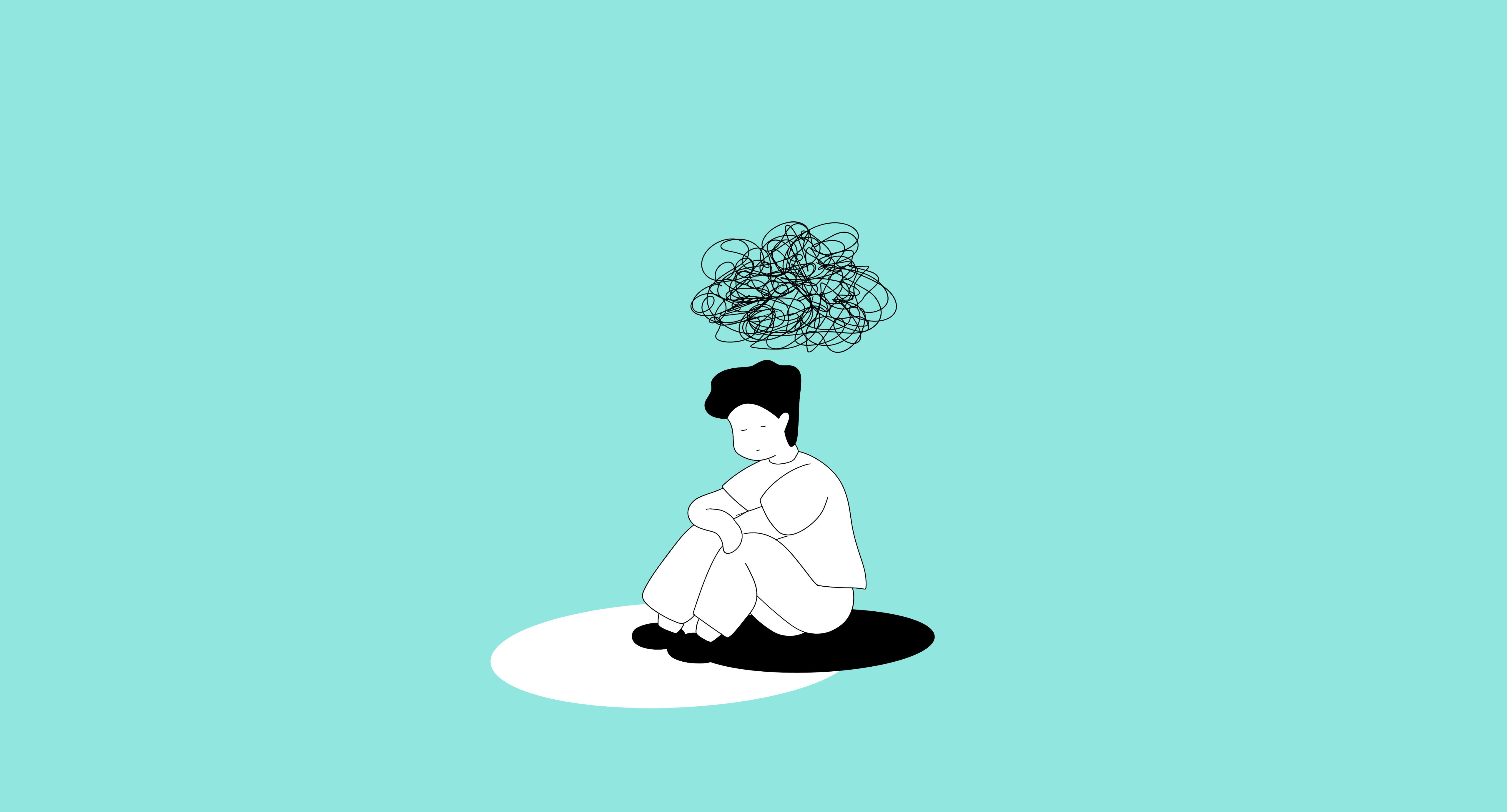 Illustration Einsamkeit