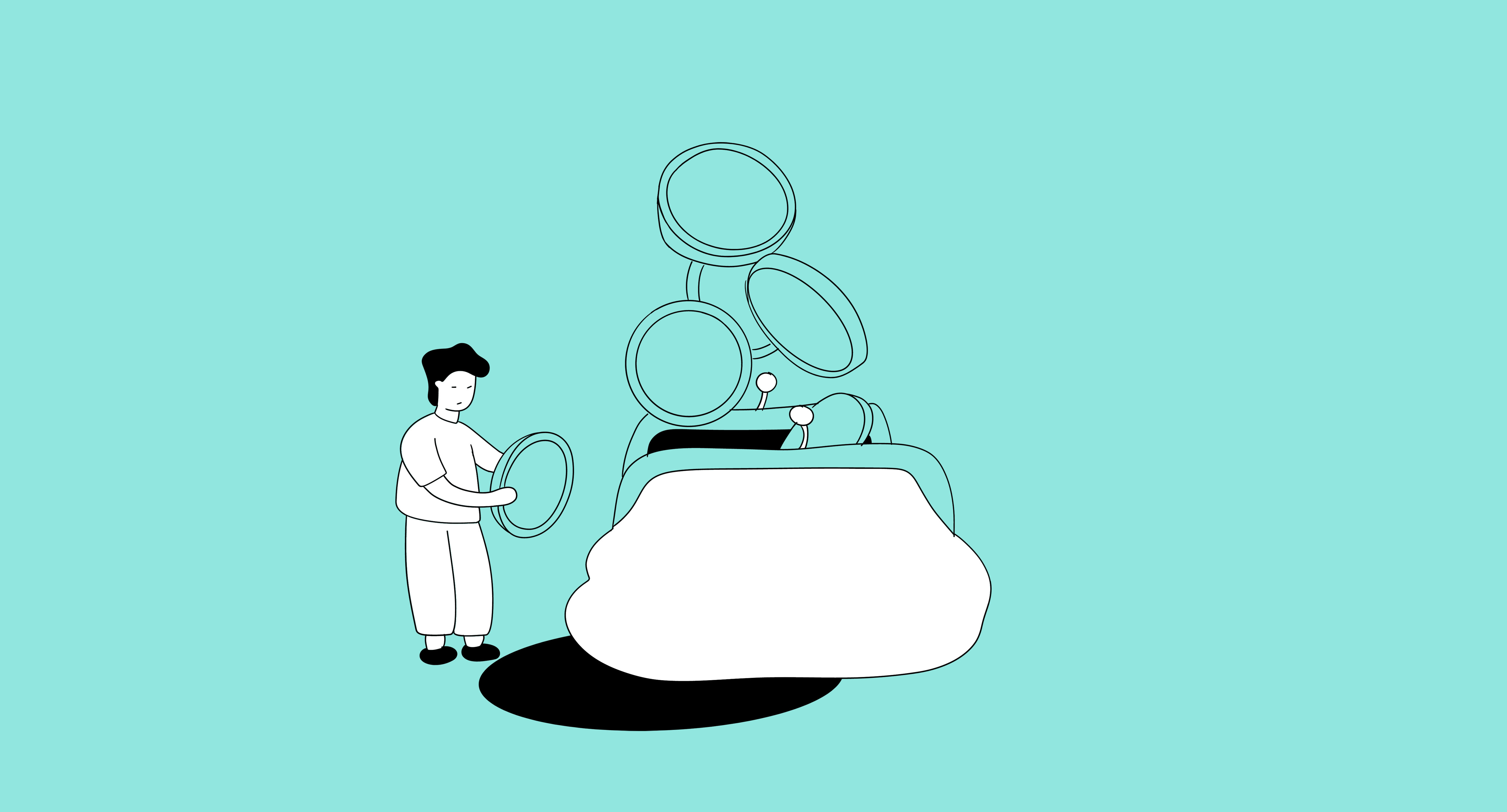 Illustration Sozialleistungen